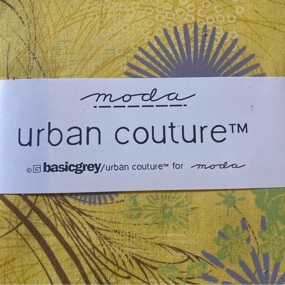 MODA URBAN COUTURE 5″ Charm Pack BY Basic Grey 40-5" x 5" Squares 100% Cotton - Picture 4 of 6